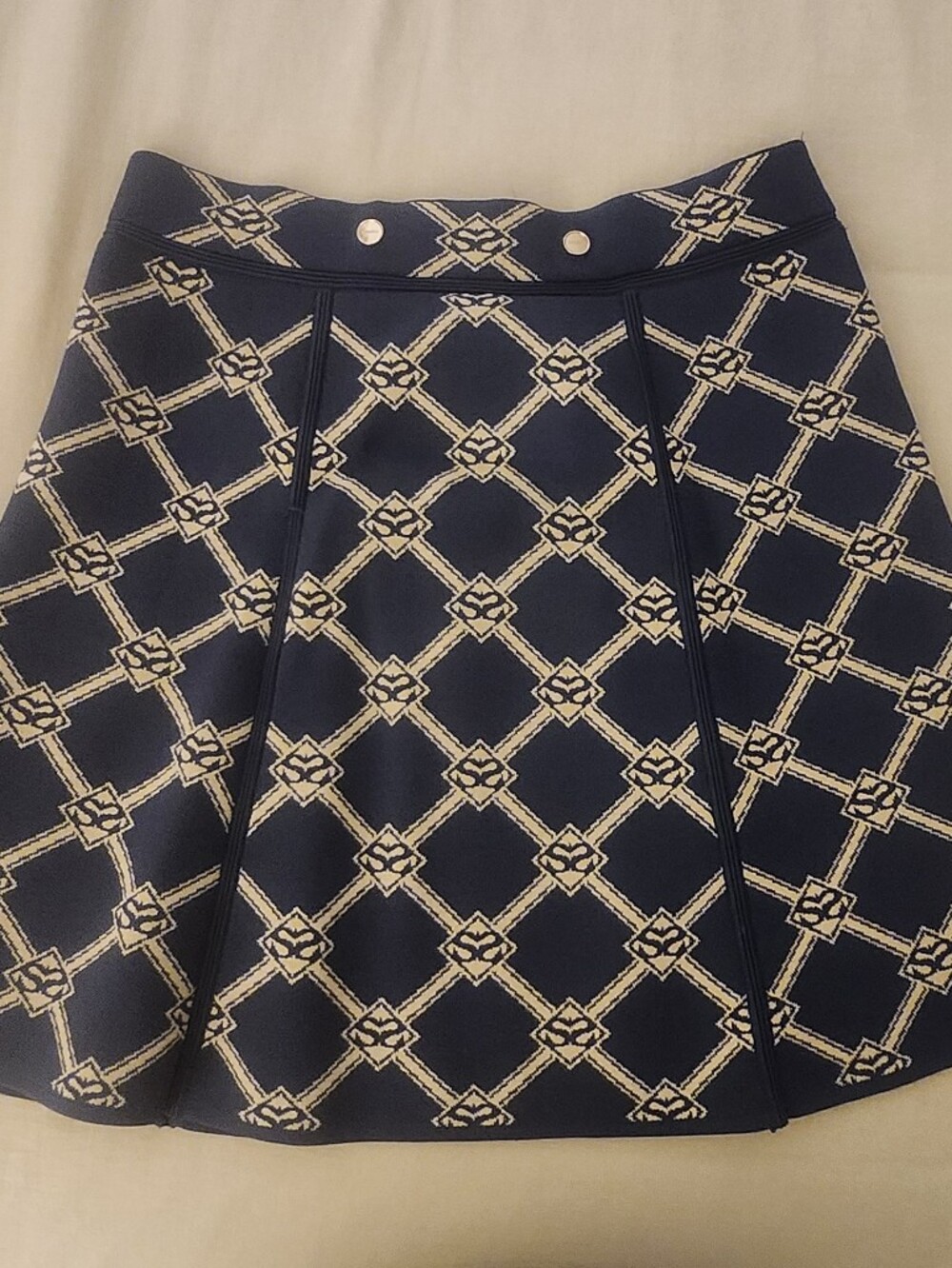 Sandro Paris Patterned Mini Skirt